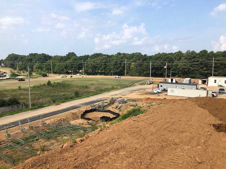 Construction update at The Farms at Bailey Station