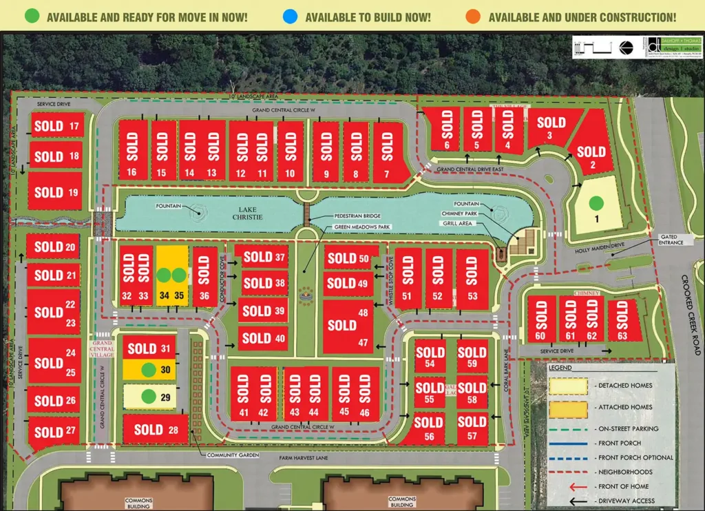 garden homes map