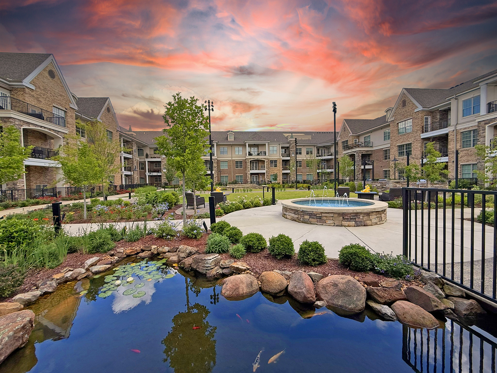 Townhomes exterior