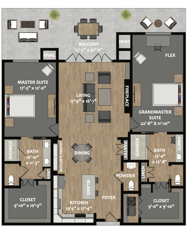 The Trillium Floor Plan